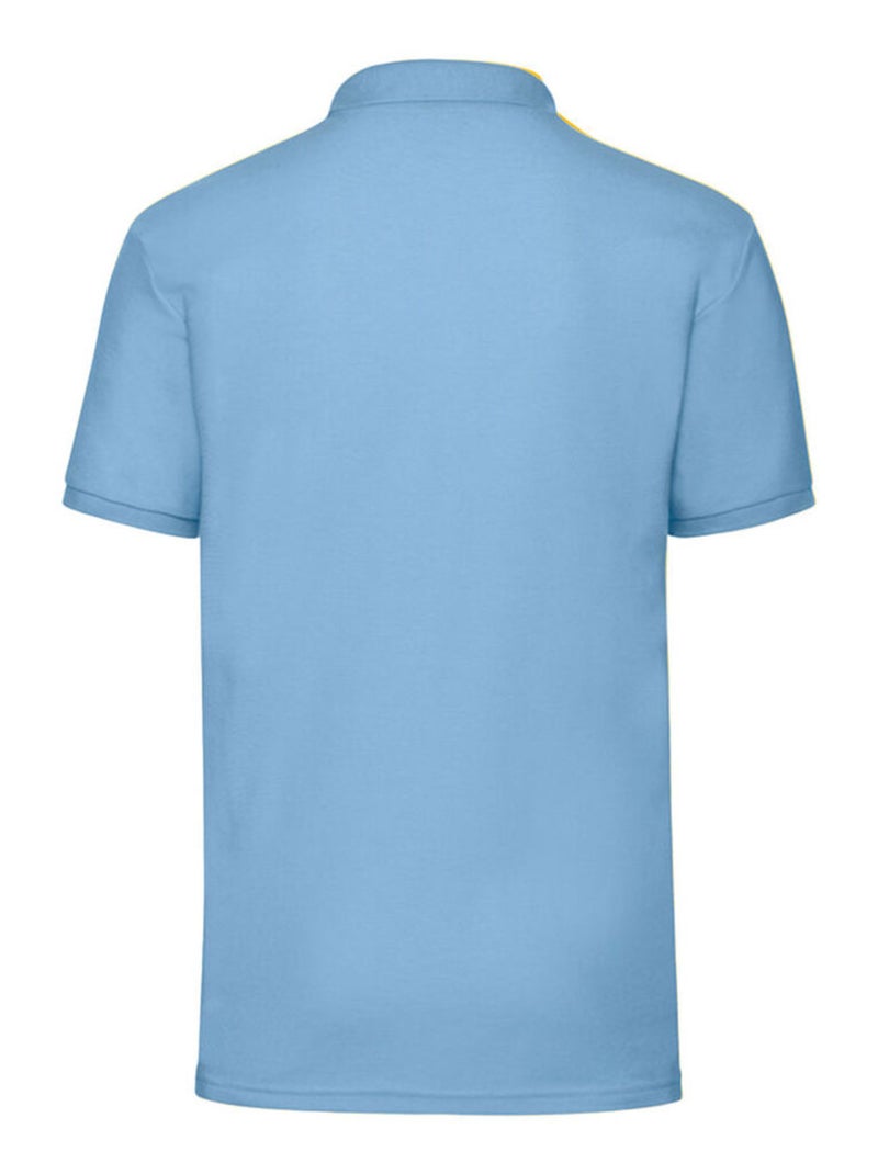 Fruit of the Loom - Polo 65/35 Bleu ciel - Kiabi
