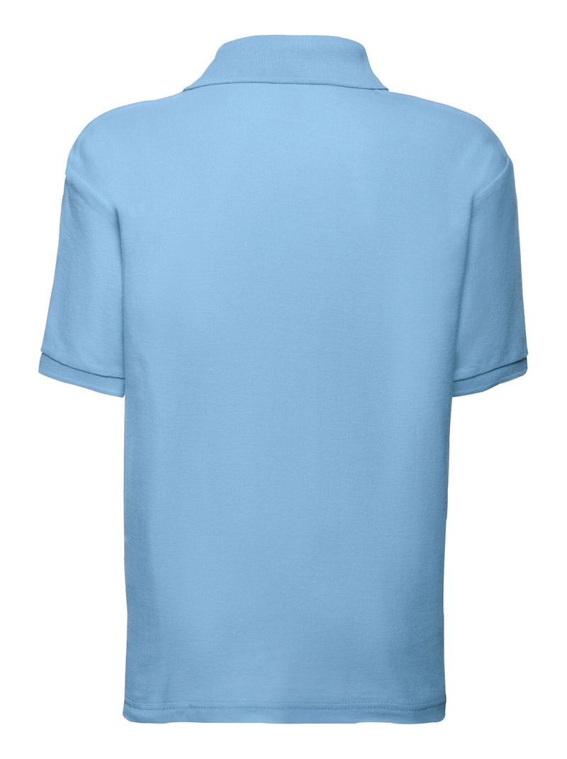 Fruit of the Loom - Polo 65/35 Bleu ciel - Kiabi