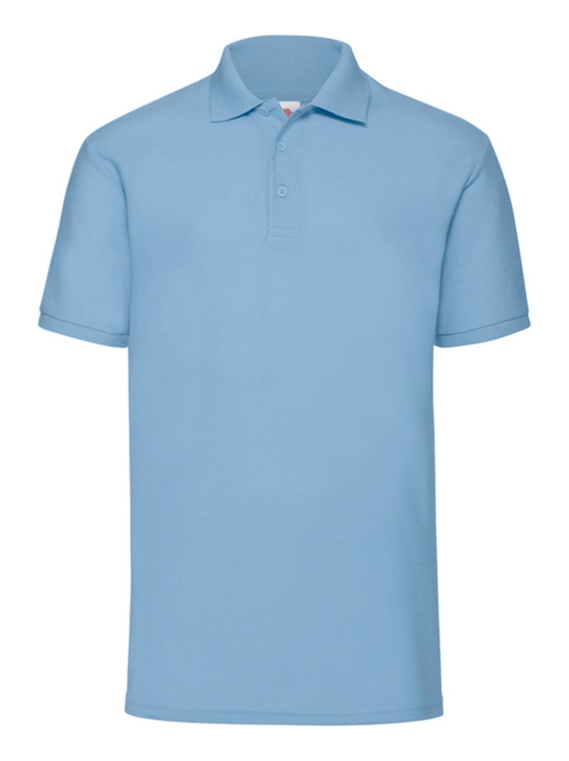 Fruit of the Loom - Polo 65/35 Bleu marine - Kiabi