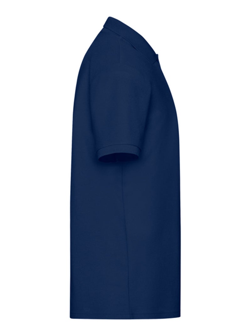 Fruit of the Loom - Polo 65/35 Bleu marine - Kiabi