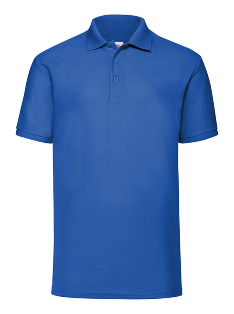 Fruit of the Loom - Polo 65/35 Bleu roi - Kiabi
