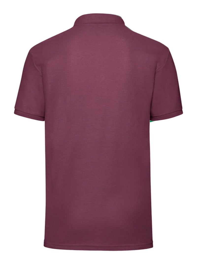 Fruit of the Loom - Polo 65/35 Bordeaux - Kiabi