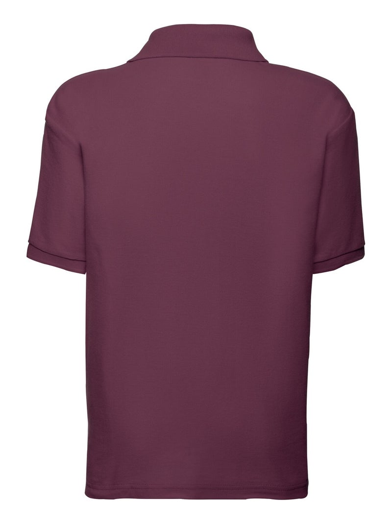 Fruit of the Loom - Polo 65/35 Bordeaux - Kiabi