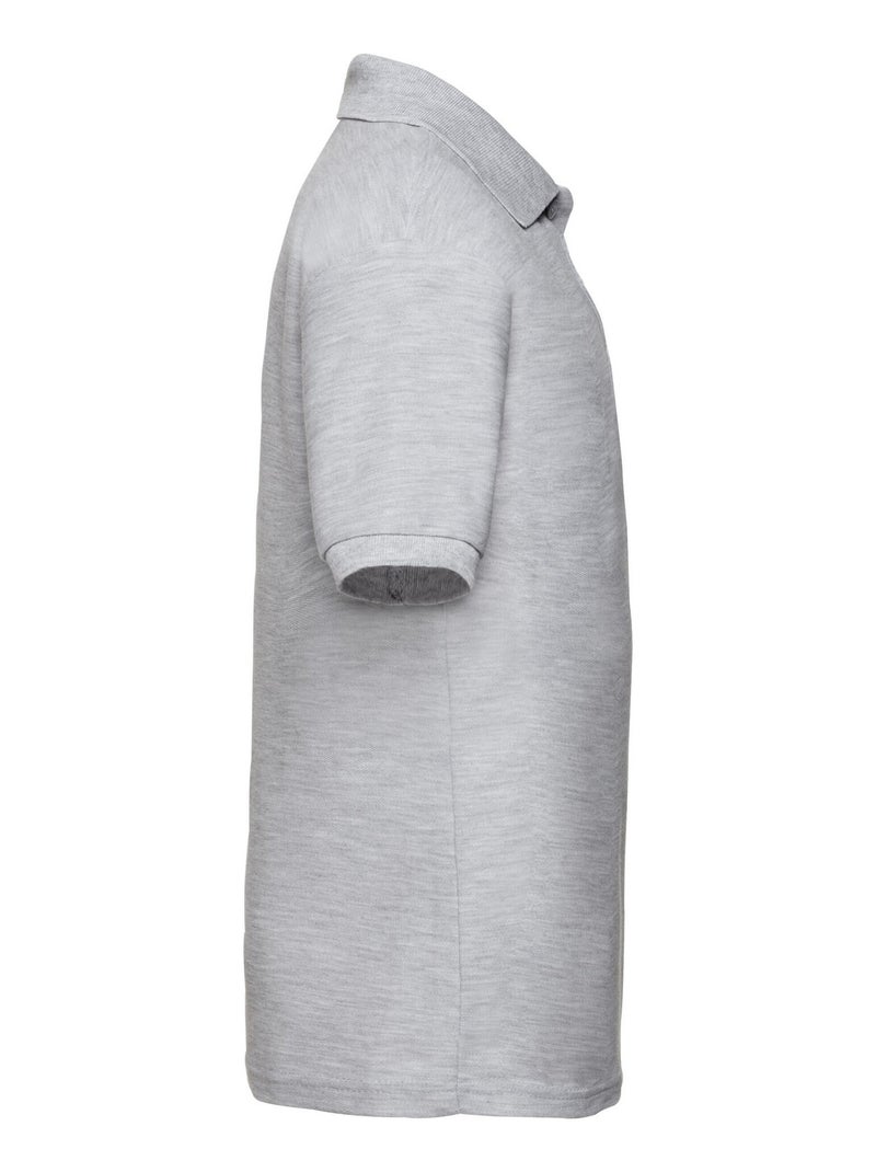 Fruit of the Loom - Polo 65/35 Gris chiné - Kiabi