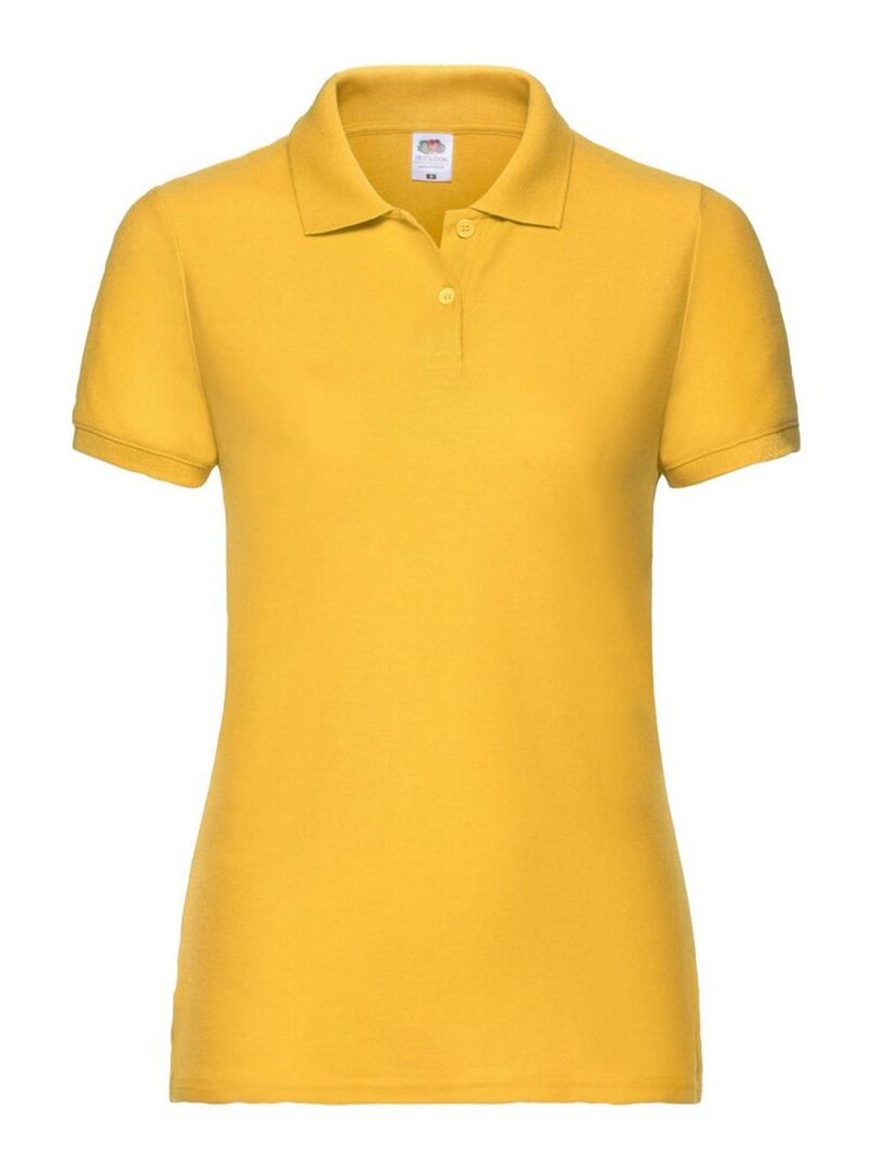 Fruit of the Loom - Polo 65/35 Jaune - Kiabi