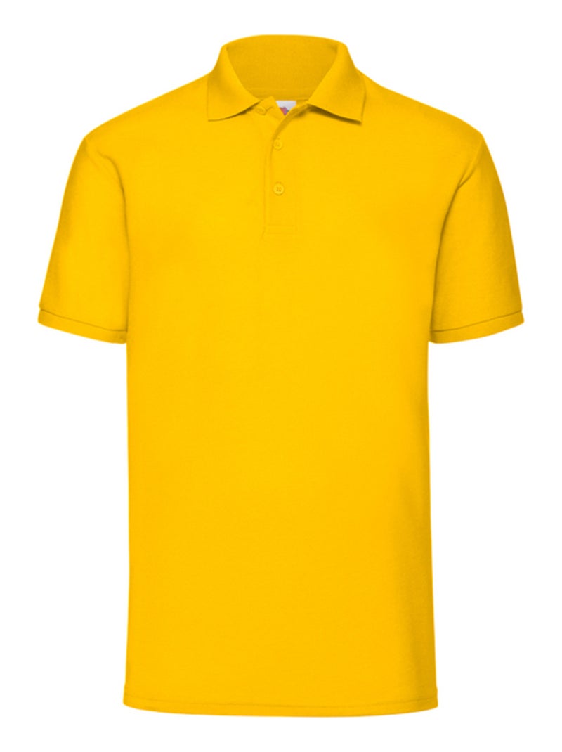 Fruit of the Loom - Polo 65/35 Jaune - Kiabi
