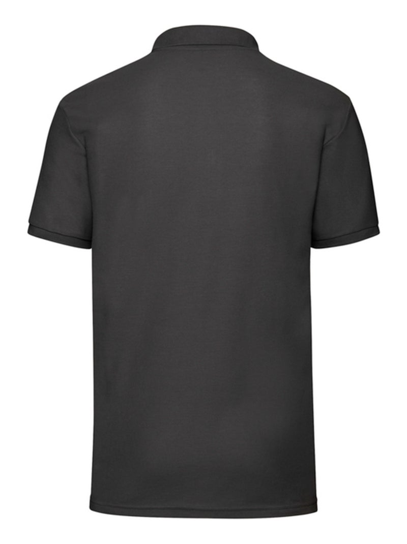 Fruit of the Loom - Polo 65/35 Noir - Kiabi