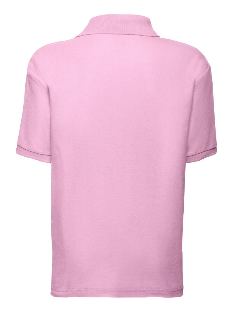 Fruit of the Loom - Polo 65/35 Rose clair - Kiabi