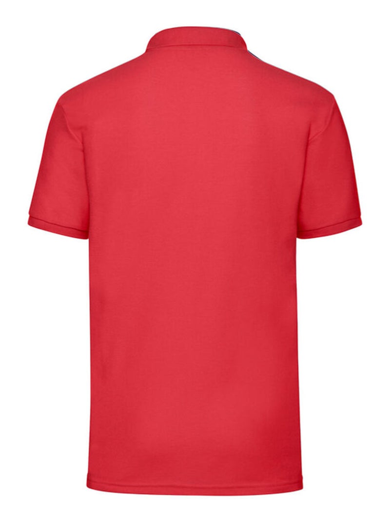 Fruit of the Loom - Polo 65/35 Rouge - Kiabi