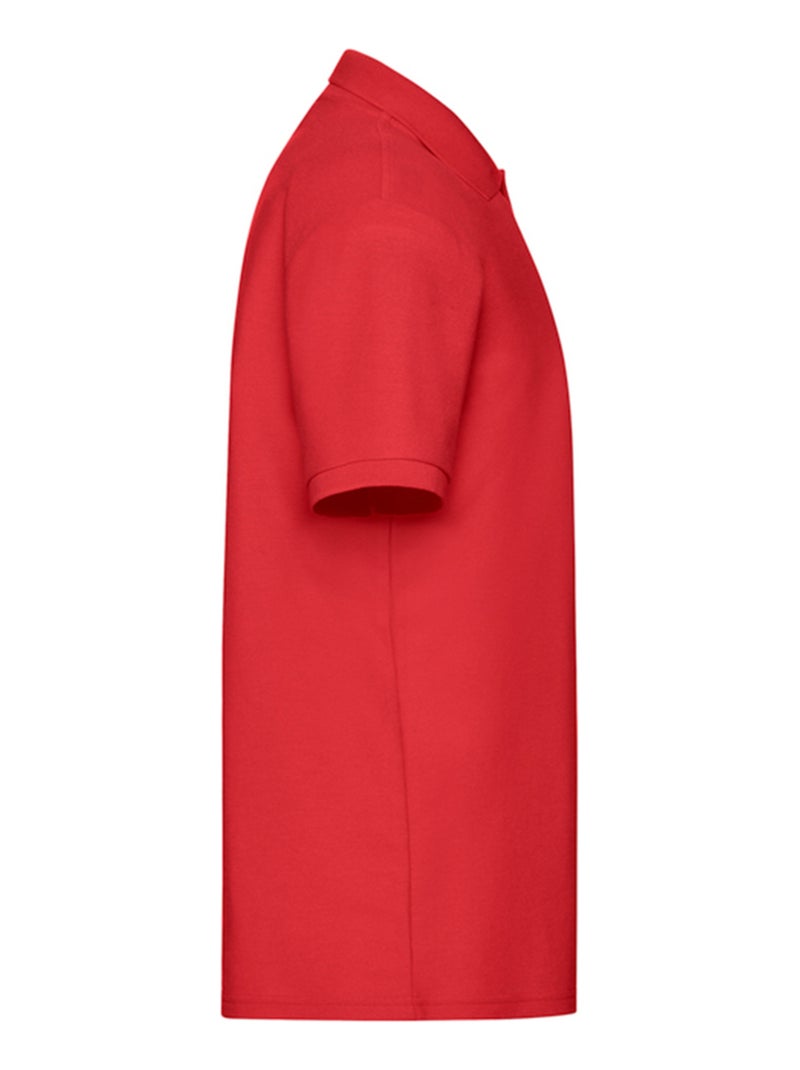 Fruit of the Loom - Polo 65/35 Rouge - Kiabi
