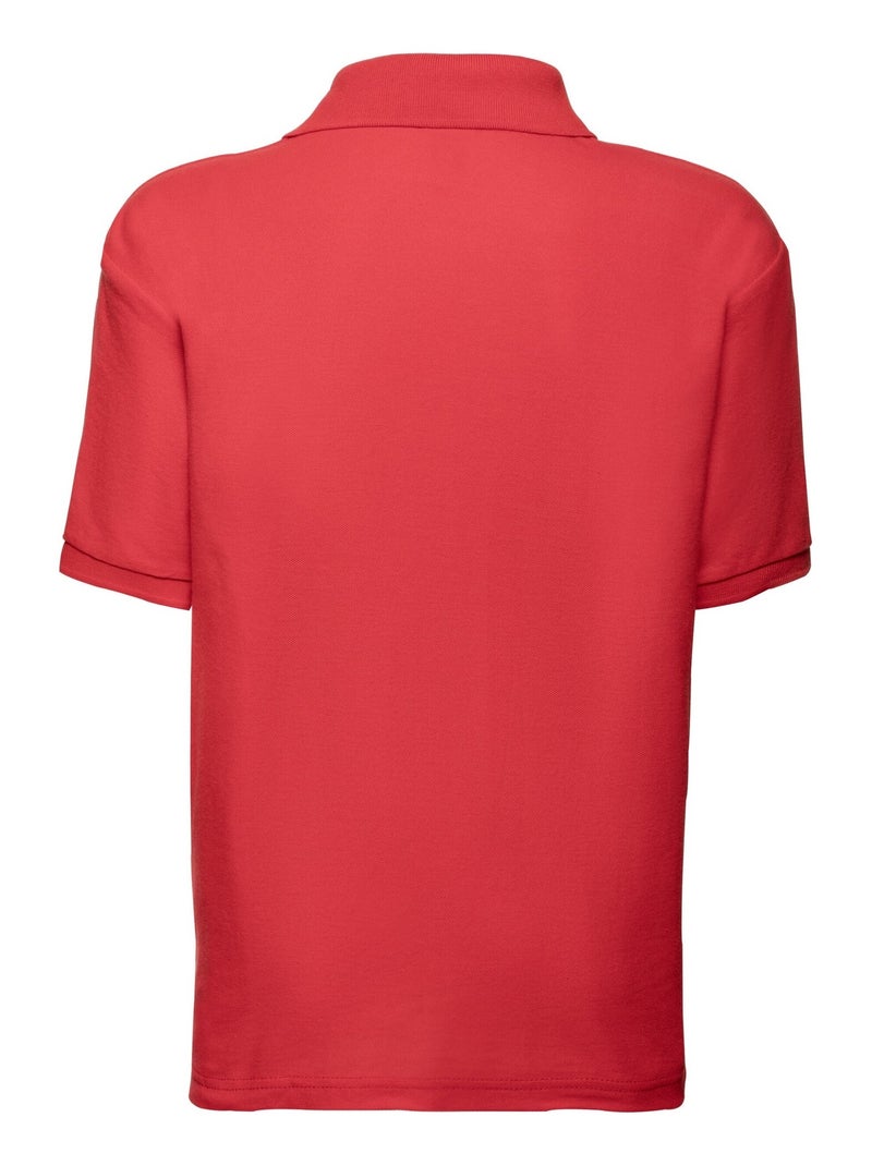 Fruit of the Loom - Polo 65/35 Rouge - Kiabi
