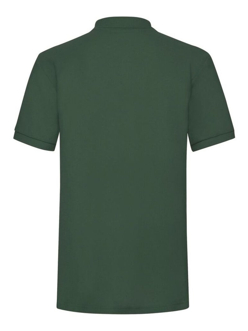 Fruit of the Loom - Polo 65/35 Vert bouteille - Kiabi