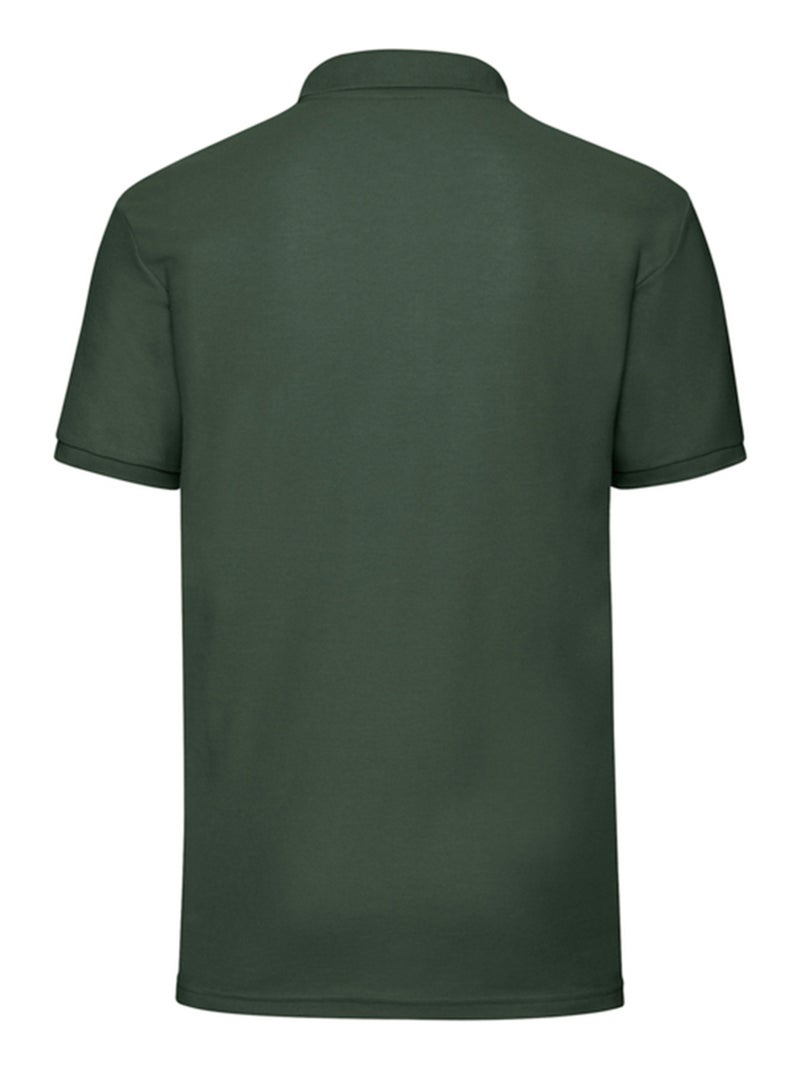 Fruit of the Loom - Polo 65/35 Vert bouteille - Kiabi