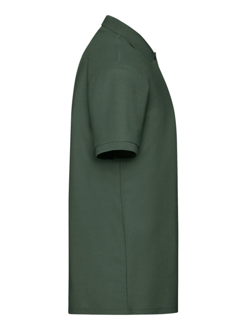 Fruit of the Loom - Polo 65/35 Vert bouteille - Kiabi