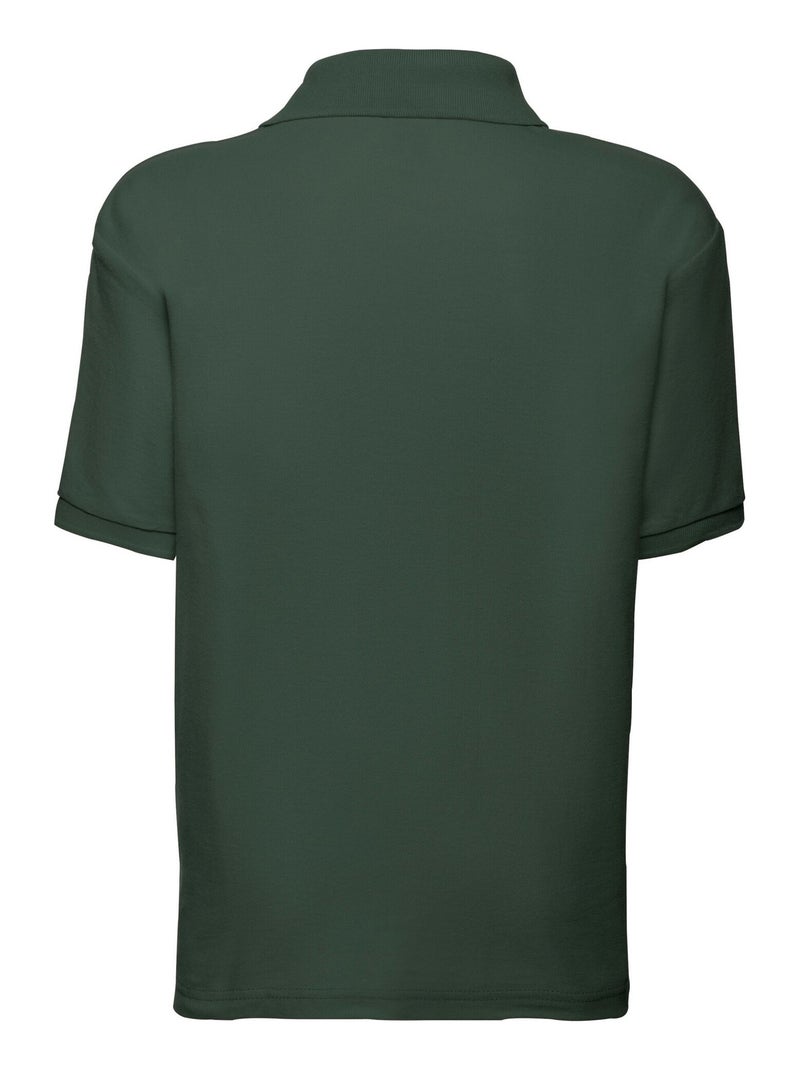 Fruit of the Loom - Polo 65/35 Vert bouteille - Kiabi