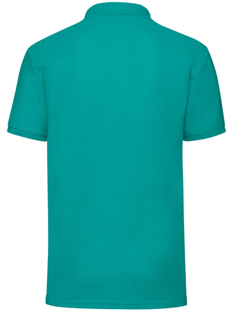 Fruit of the Loom - Polo 65/35 Vert émeraude - Kiabi