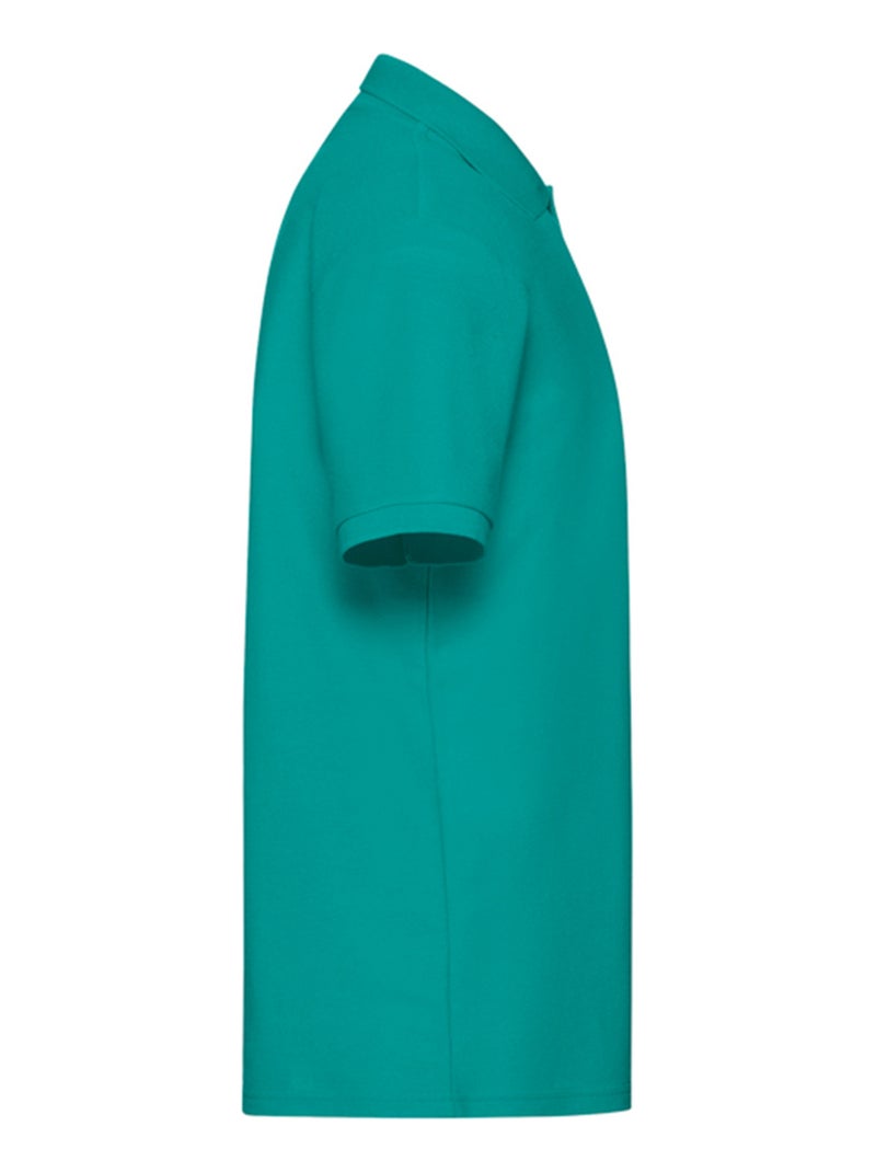 Fruit of the Loom - Polo 65/35 Vert émeraude - Kiabi