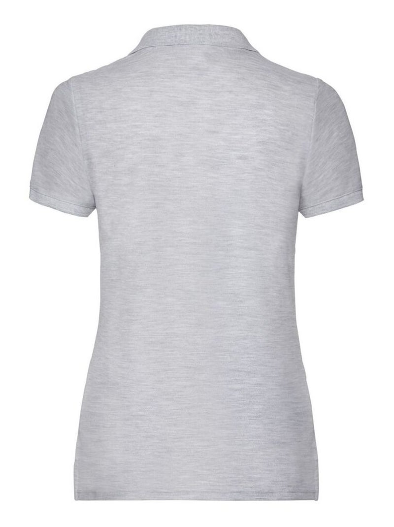 Fruit of the Loom - Polo Gris chiné - Kiabi