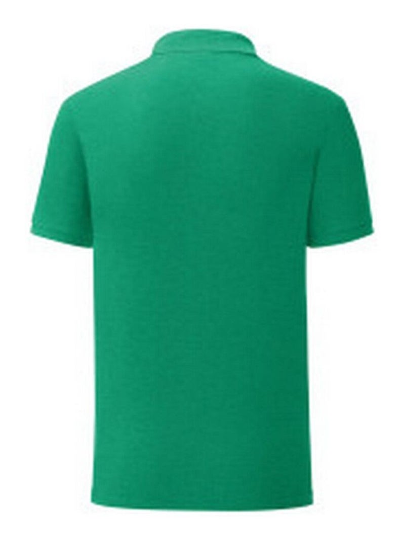 Fruit of the Loom - Polo ICONIC Gris Vert - Kiabi