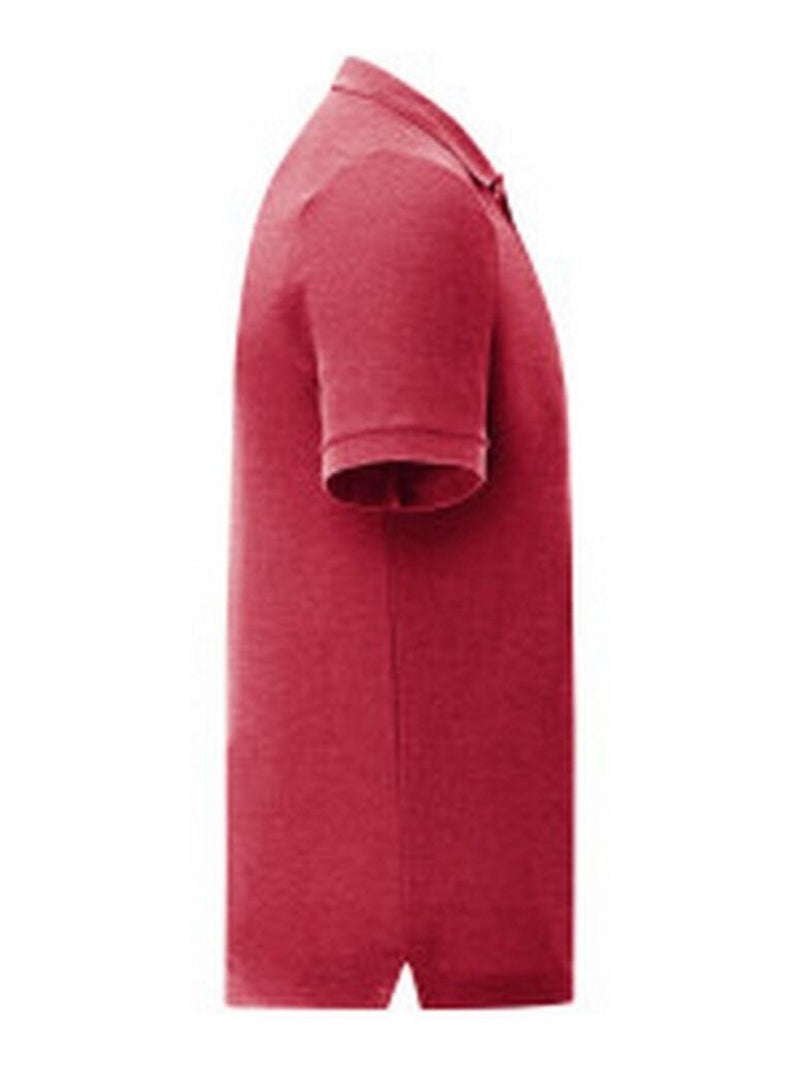 Fruit of the Loom - Polo ICONIC Rouge carmin - Kiabi