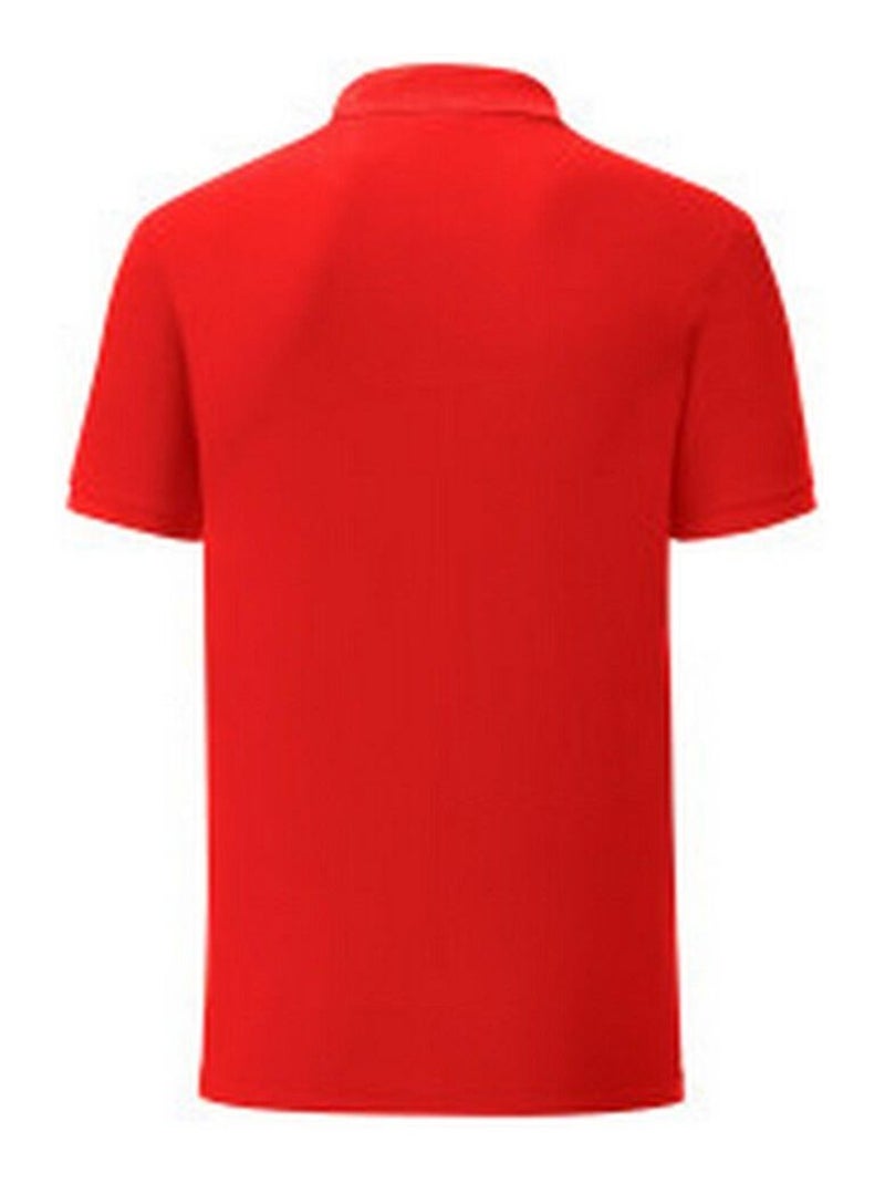 Fruit of the Loom - Polo ICONIC Rouge - Kiabi