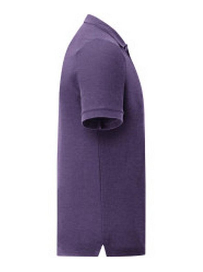 Fruit of the Loom - Polo ICONIC Violet foncé - Kiabi