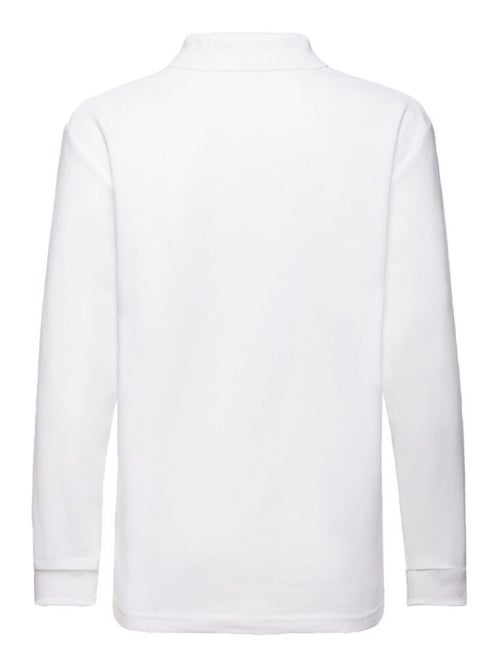 Fruit of the Loom - Polo manches longues - Kiabi