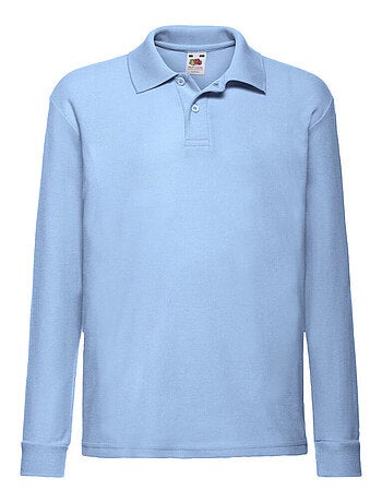 Fruit of the Loom - Polo manches longues