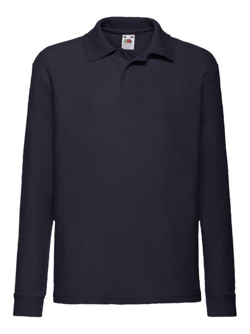 Fruit of the Loom - Polo manches longues - Kiabi