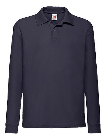 Fruit of the Loom - Polo manches longues