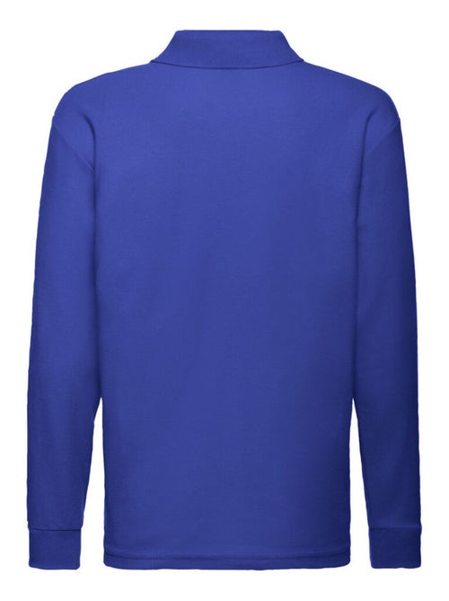 Fruit of the Loom - Polo manches longues - Kiabi