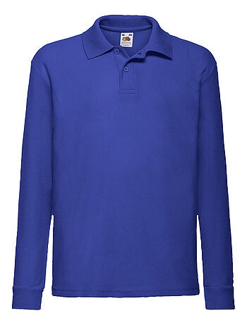 Fruit of the Loom - Polo manches longues