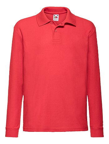 Fruit of the Loom - Polo manches longues