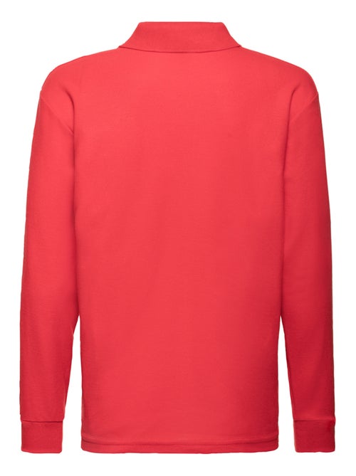 Fruit of the Loom - Polo manches longues - Kiabi