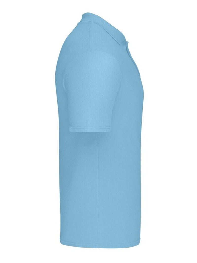 Fruit of the Loom - Polo ORIGINAL Bleu ciel - Kiabi