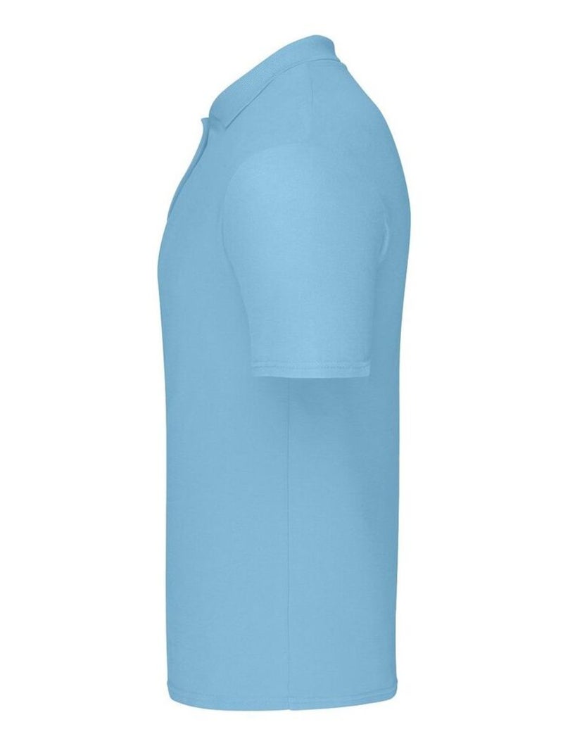 Fruit of the Loom - Polo ORIGINAL Bleu ciel - Kiabi