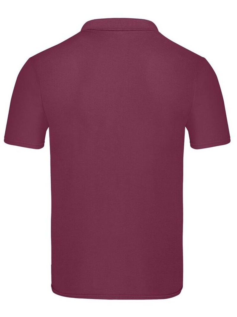Fruit of the Loom - Polo ORIGINAL Bordeaux - Kiabi