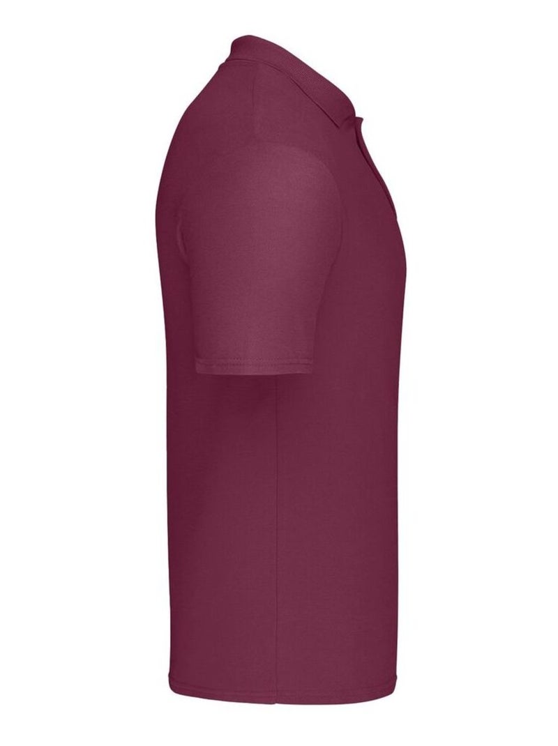 Fruit of the Loom - Polo ORIGINAL Bordeaux - Kiabi