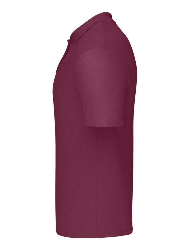 Fruit of the Loom - Polo ORIGINAL Bordeaux - Kiabi