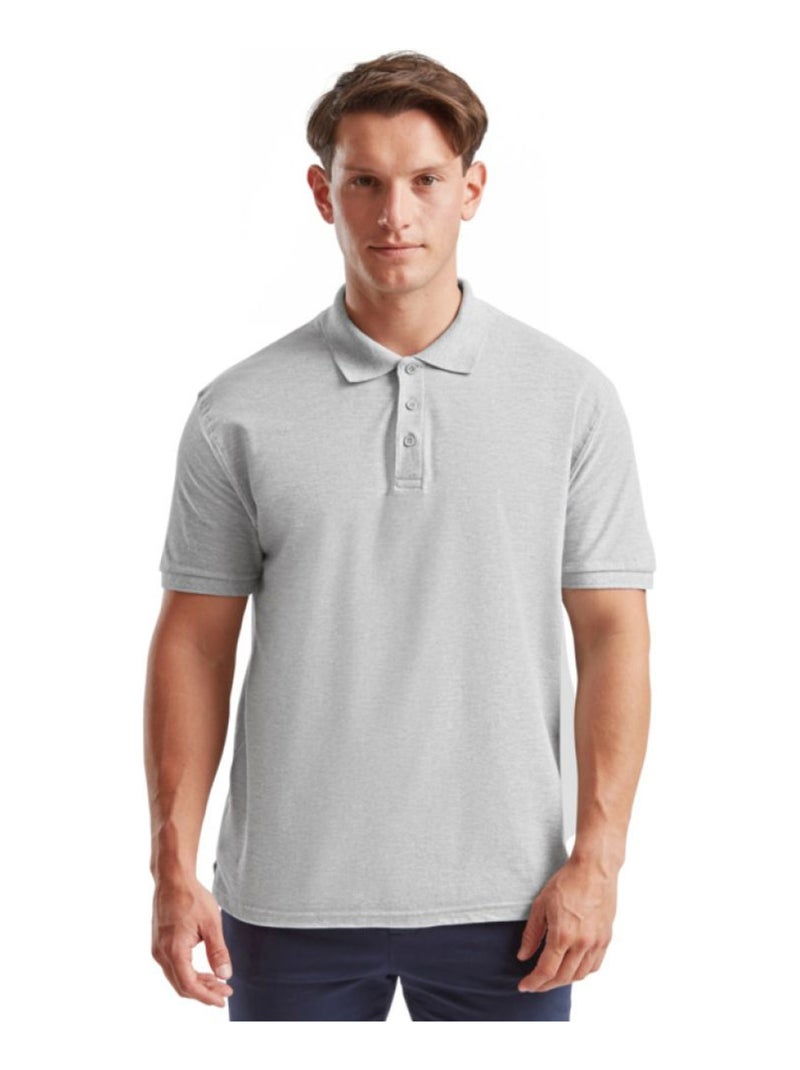 Fruit of the Loom - Polo ORIGINAL Gris chiné - Kiabi