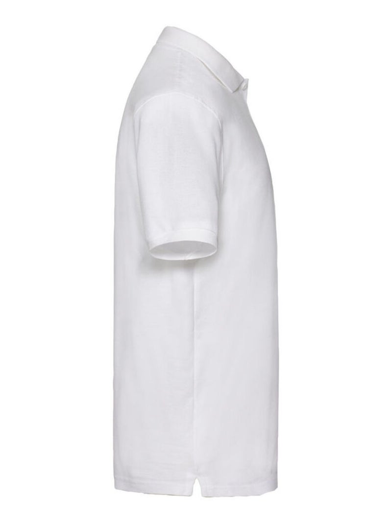 Fruit of the Loom - Polo PREMIUM Blanc - Kiabi
