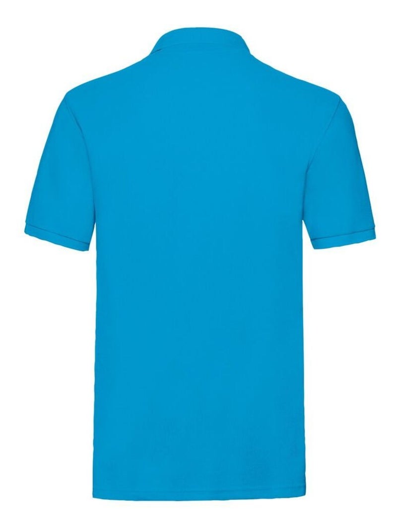 Fruit of the Loom - Polo PREMIUM Bleu azur - Kiabi