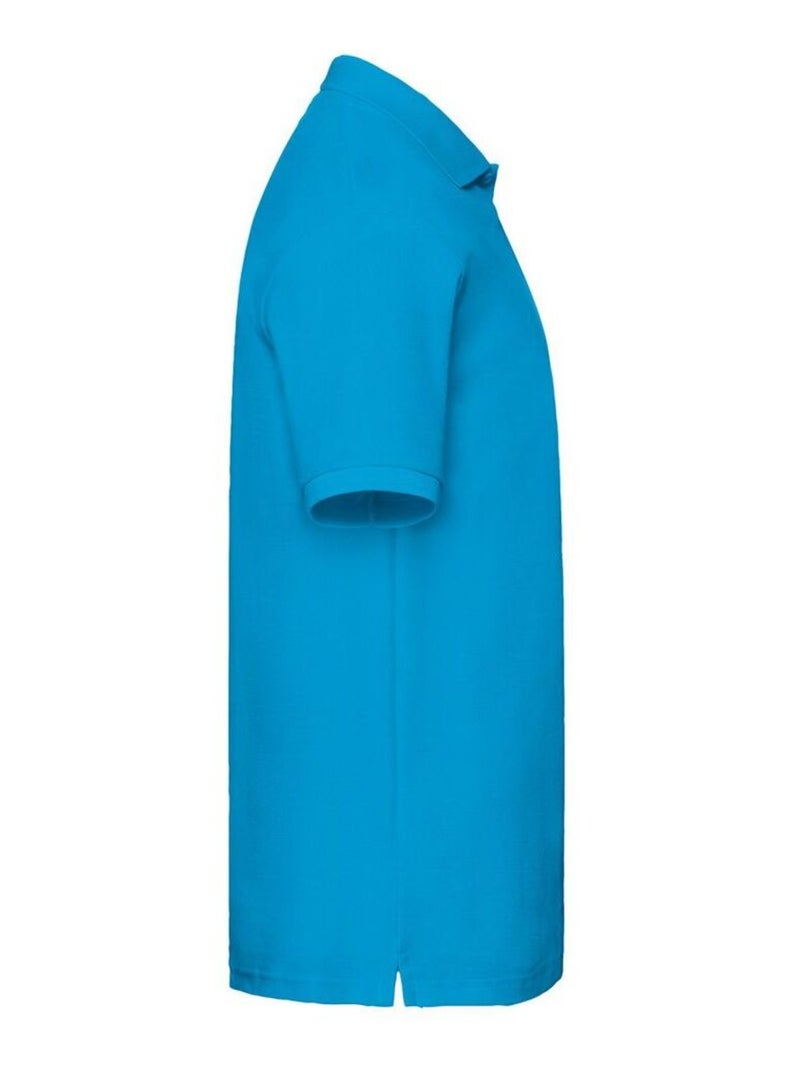 Fruit of the Loom - Polo PREMIUM Bleu azur - Kiabi
