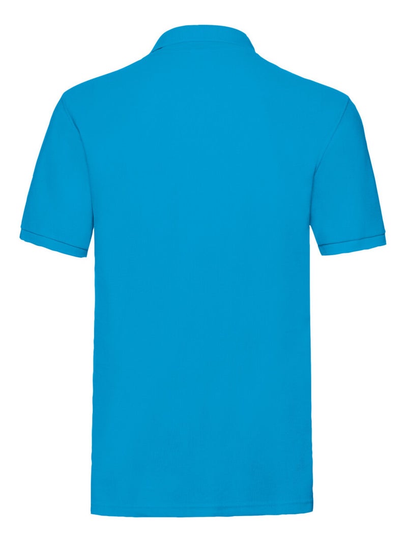 Fruit of the Loom - Polo PREMIUM Bleu azur - Kiabi