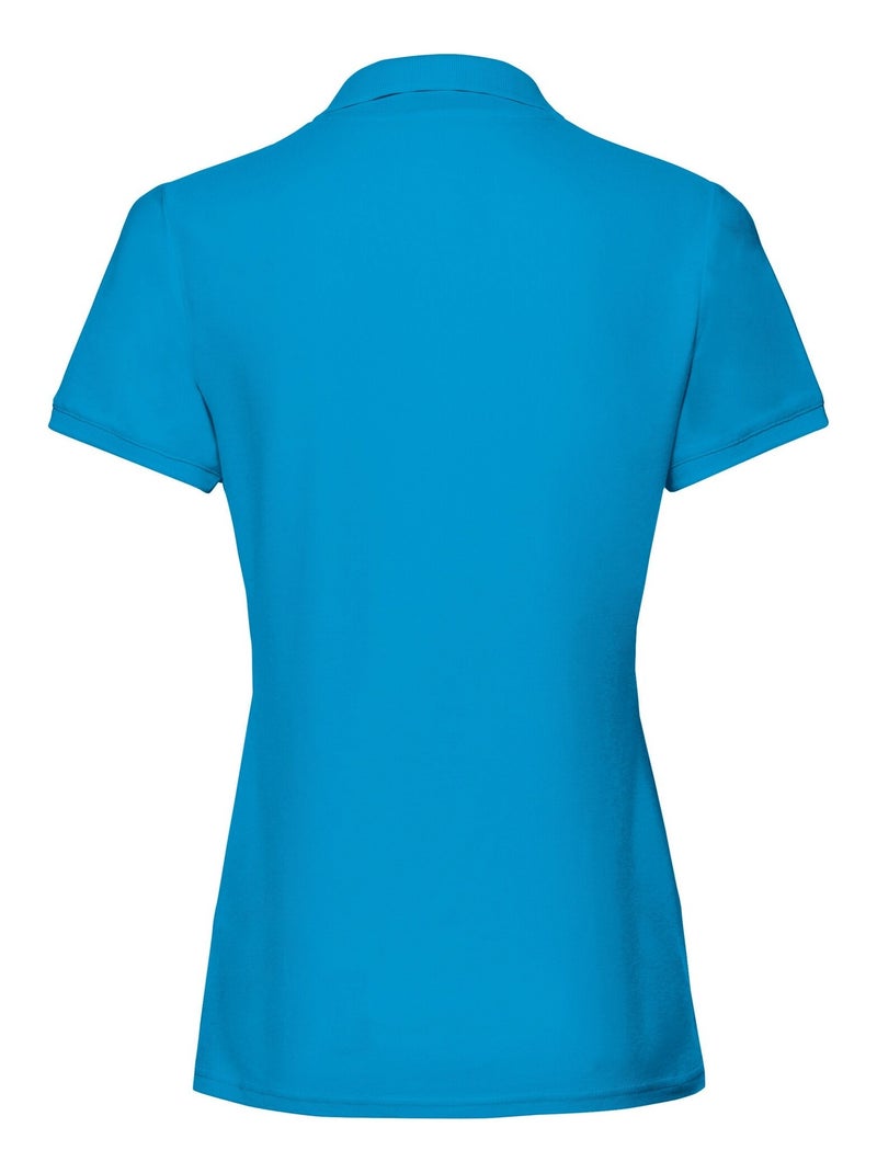 Fruit of the Loom - Polo PREMIUM Bleu azur - Kiabi