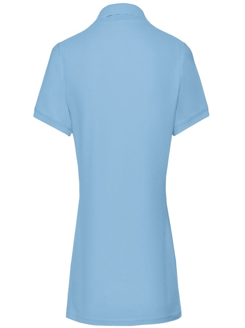 Fruit of the Loom - Polo PREMIUM Bleu ciel - Kiabi