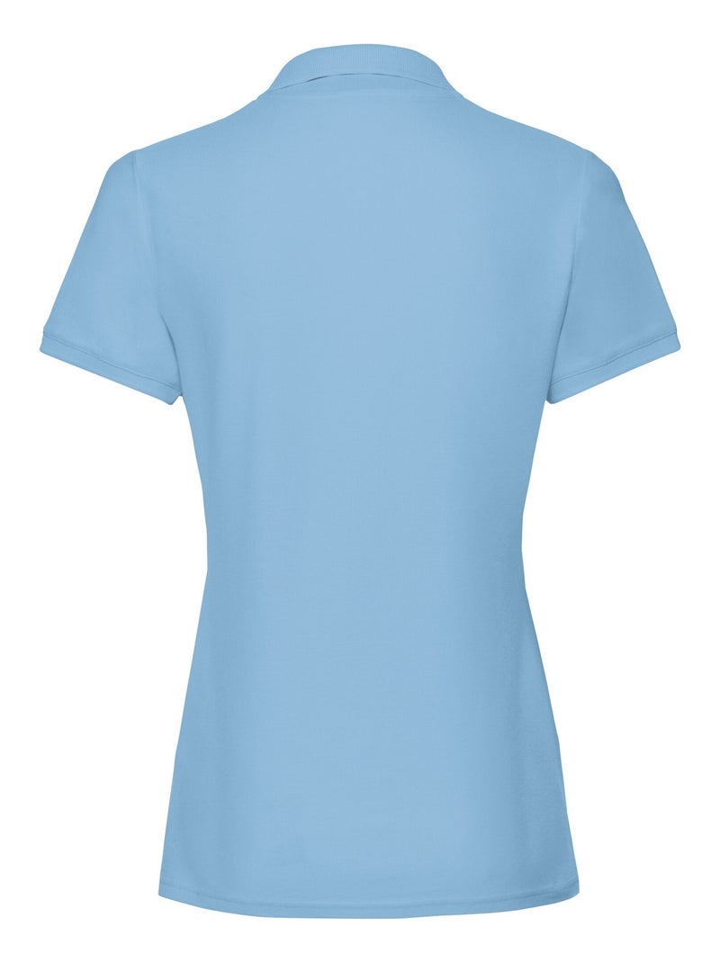 Fruit of the Loom - Polo PREMIUM Bleu ciel - Kiabi