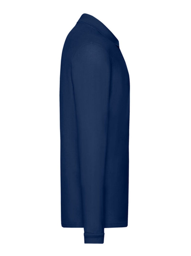 Fruit of the Loom - Polo PREMIUM Bleu marine - Kiabi