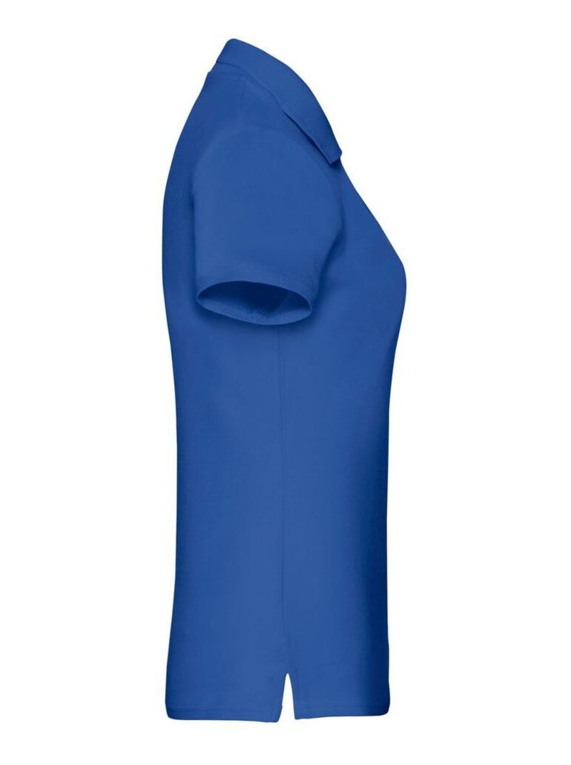 Fruit of the Loom - Polo PREMIUM Bleu roi - Kiabi