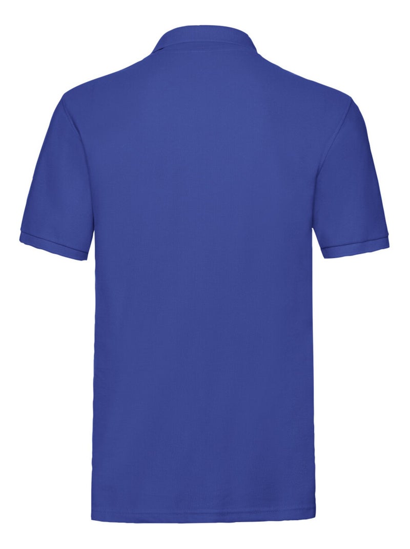 Fruit of the Loom - Polo PREMIUM Bleu roi - Kiabi
